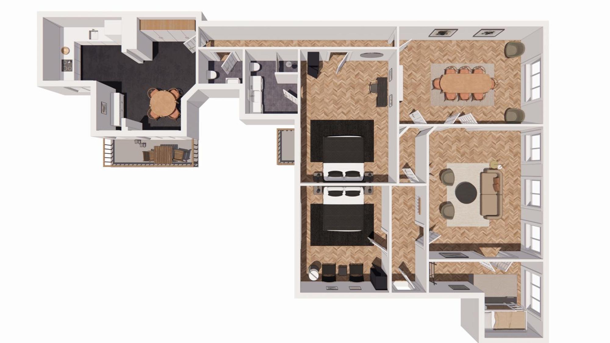 3 Bedroom Apartment In Lovely Area Copenhague Exterior foto